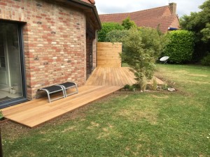 création de terrasse bois à Villeneuve d'ascq (3)